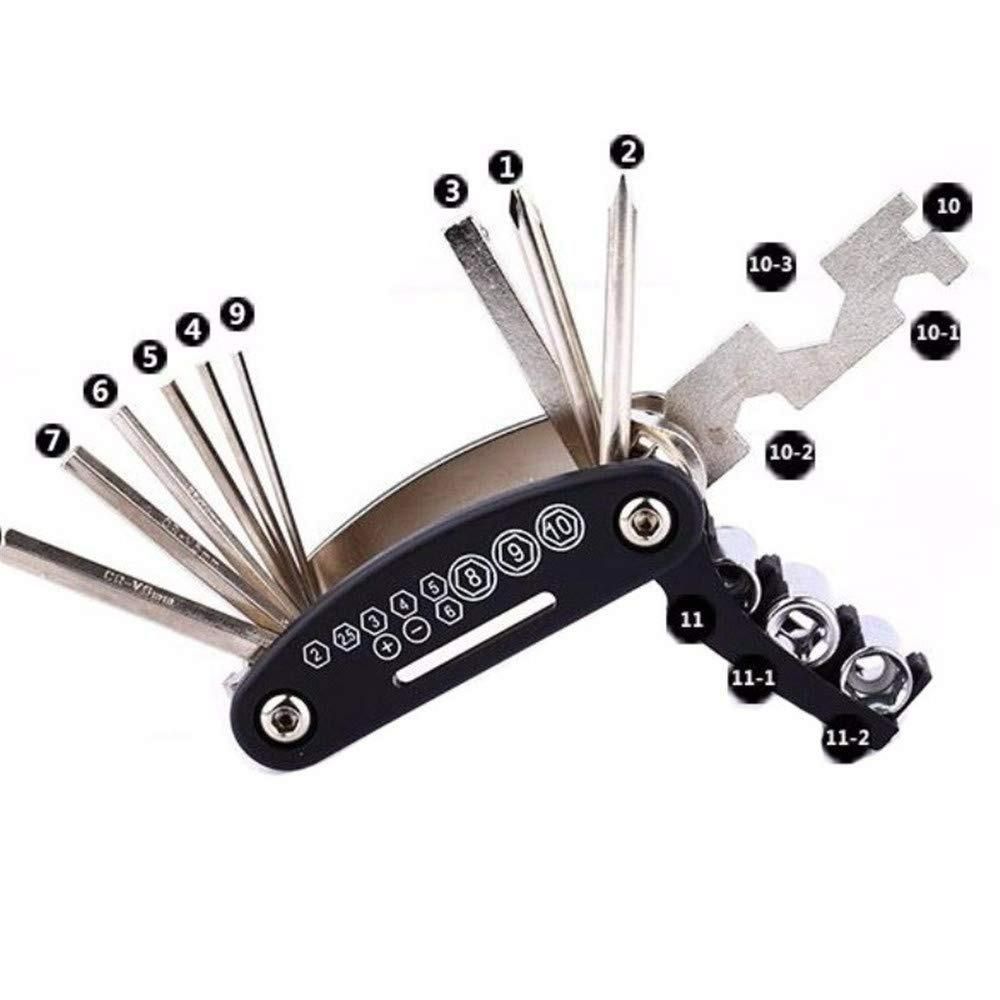 15-in-1 Multipurpose Tool Kit – Compact, Durable & Essential for Quick Fixes (Alloy Steel, Metal Build)