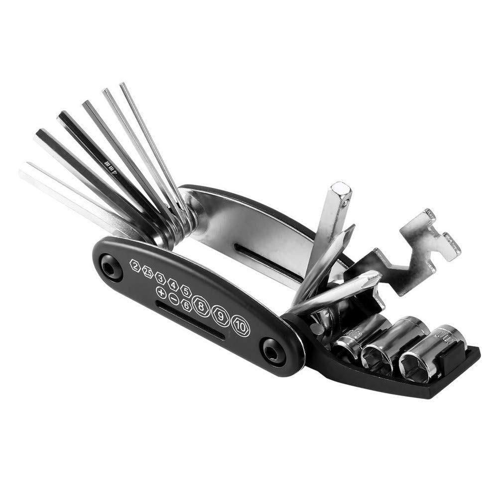 15-in-1 Multipurpose Tool Kit – Compact, Durable & Essential for Quick Fixes (Alloy Steel, Metal Build)