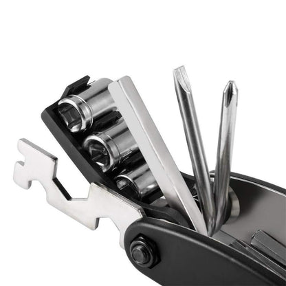 15-in-1 Multipurpose Tool Kit – Compact, Durable & Essential for Quick Fixes (Alloy Steel, Metal Build)