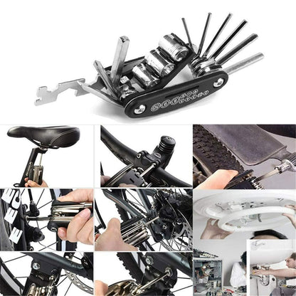 15-in-1 Multipurpose Tool Kit – Compact, Durable & Essential for Quick Fixes (Alloy Steel, Metal Build)