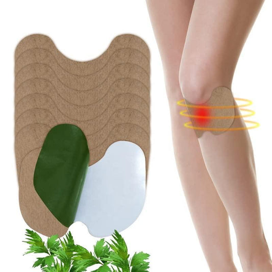 Herbal Knee Plaster Stickers – Wormwood Extract Pain Relief Patches (Pack of 12) | Natural Joint & Muscle Support